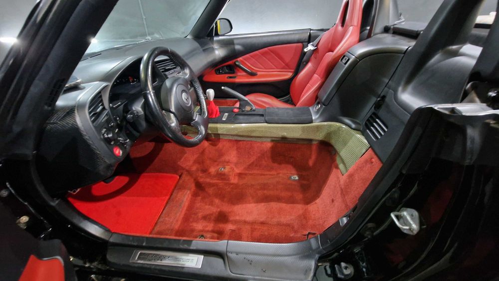 Tablier e consola em carbono Honda S2000