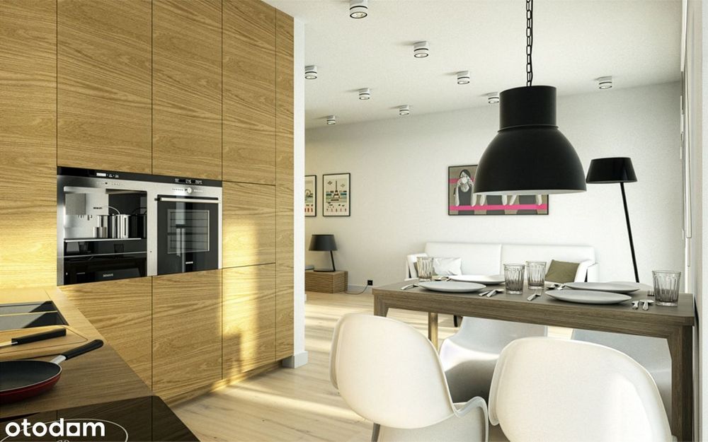 Mieszkanie 39/3 - 2 pokoje [54,32 m²] | Dwa ogródki 18,40 + 20,00 m²
