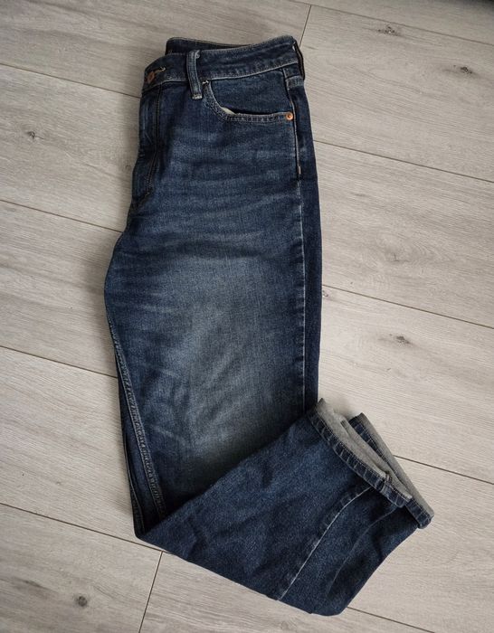 Spodnie jeansy Mom High Rise F&F Tesco 38 M