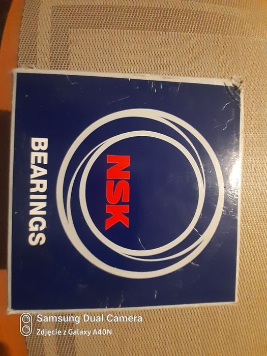 Łożysko kulkowe 6212  skośne dwurzędowe   NSK 3212B 2RSRTNG AR3N5