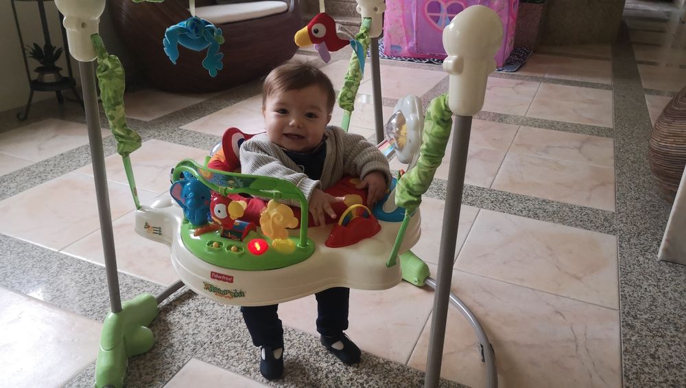 Jumper/saltitão/ Fisher Price
