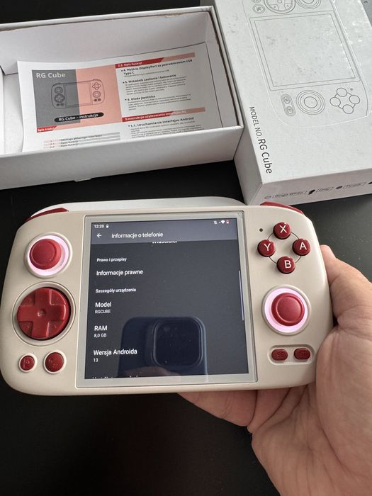 Anbernic RG CUBE (NIE XX!), android, 8gb ram ps2 3ds psp
