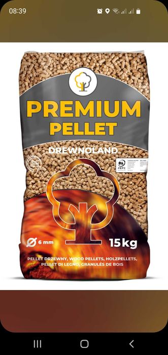 Pellet pelet olczyk Bio-Pellet GLF Drewnoland ekogroszek KUZIO