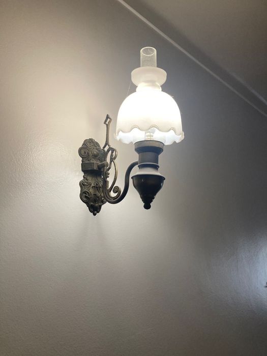 Candeeiro de parede vintage