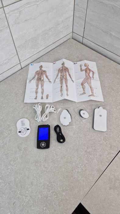 Stymulator tens ems bxa 36 trybów masażer mięśni usb