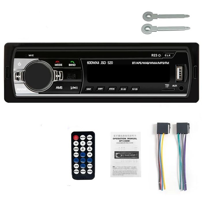 AutoRádio (Bluetooth, Usb, MicroSd)