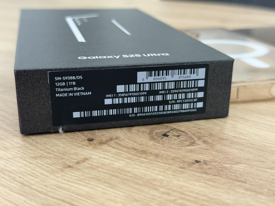 Samsung S25 12GB/1TB