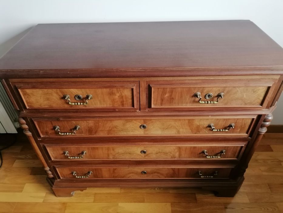 mobília quarto completo madeira