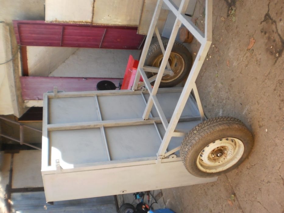 прицеп для минитрактора, мотоблока