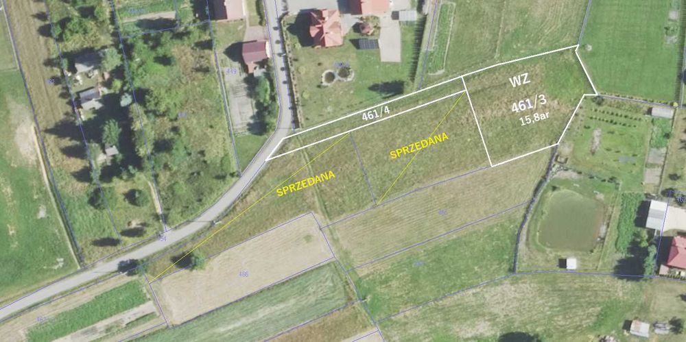 Działka budowlana 15,8ar - WZ bezterminowe! WODA na działce!