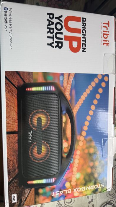 Повербанк блютуз колонка Tribit