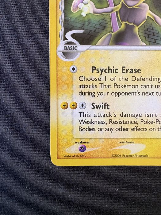 Mewtwo - 24/110 - Ex Holon Phantoms (com stamped)