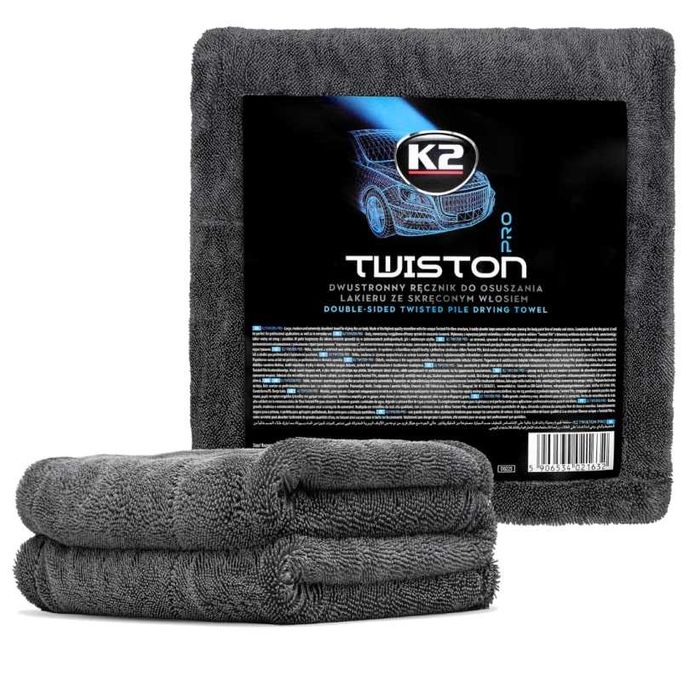 Ręcznik do osuszania karoserii samochodowej, K2 Twiston 60X90, 1200g