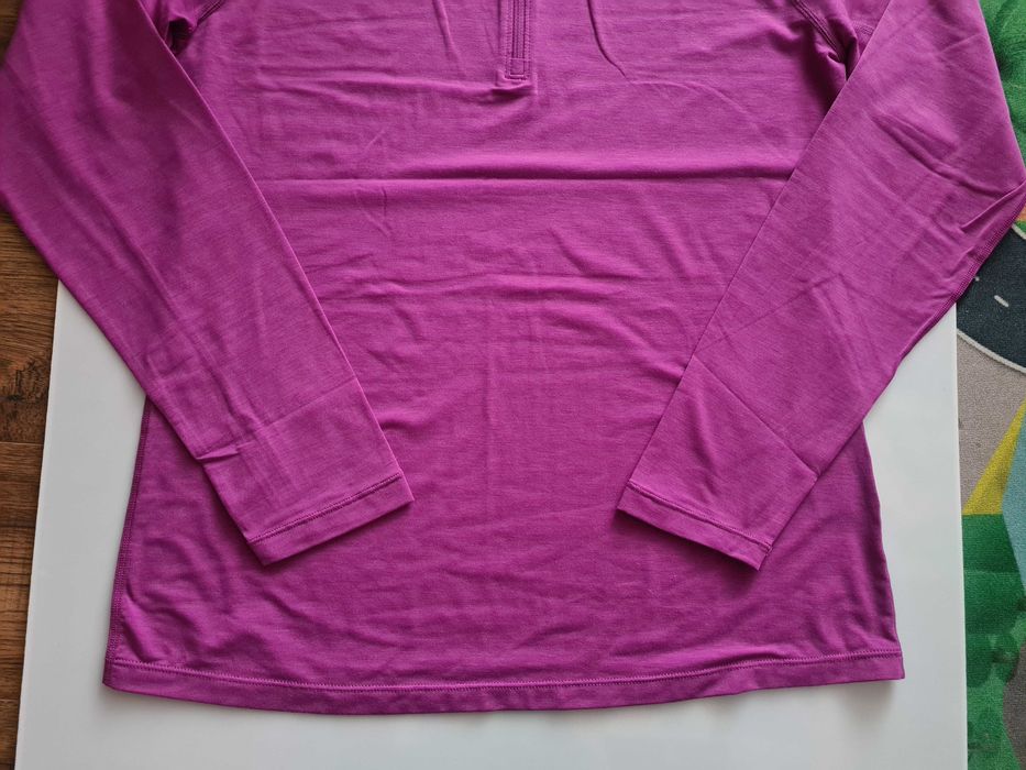 Koszulka/bluza termiczna, half zip merino wool, poliester, Paradox r L