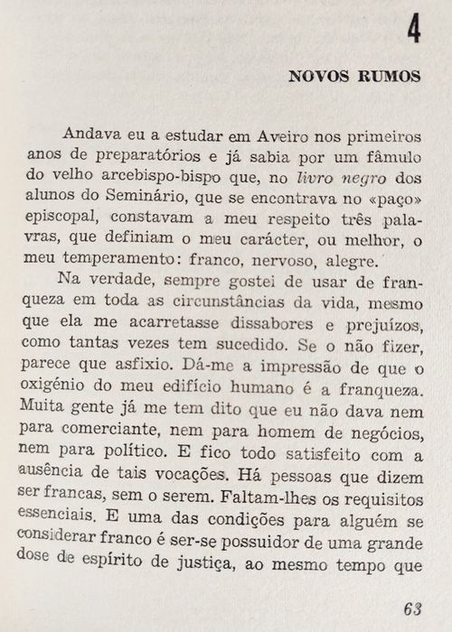 Testemunho de Ex-Pároco