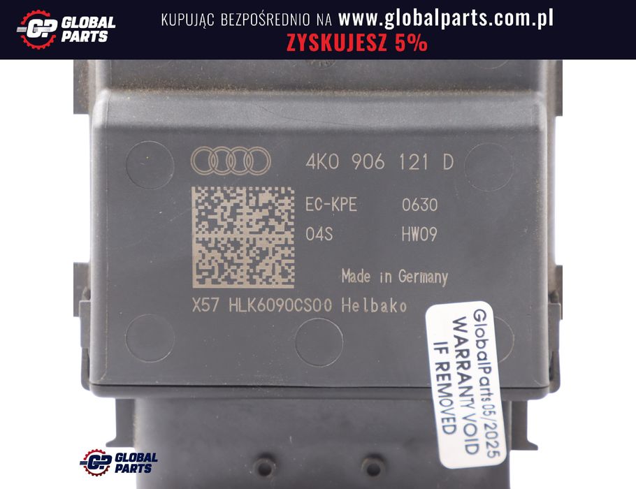 Audi A4 B9 A5 F5 A6 C8 Moduł Sterownik Pompy Paliwa ECU 4K