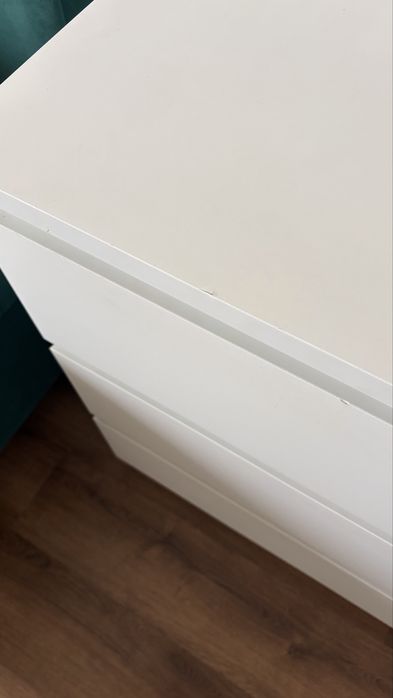 Meble ikea Malm, szafa, biurko, komoda