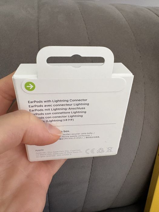 Sluchawki Apple Earpods Lightning