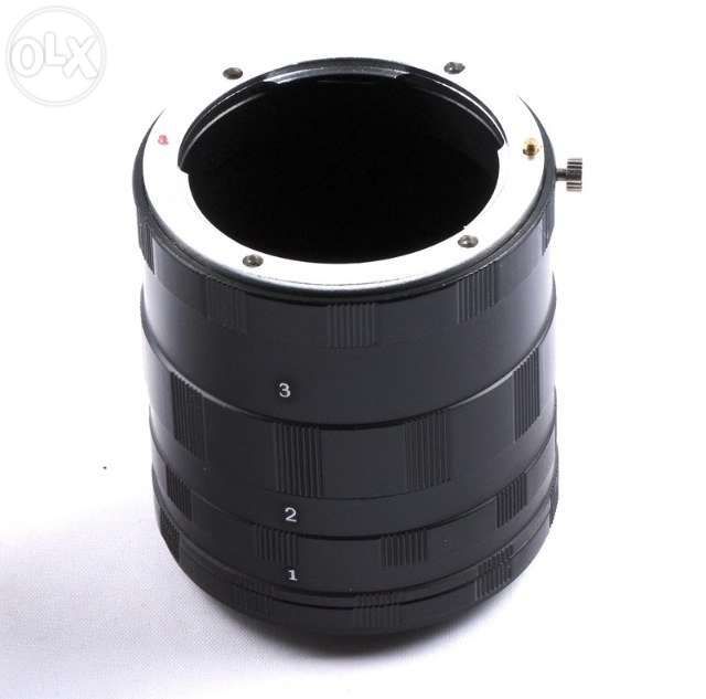 Conjunto Tubos Extensão Macro p/a Nikon DSLR