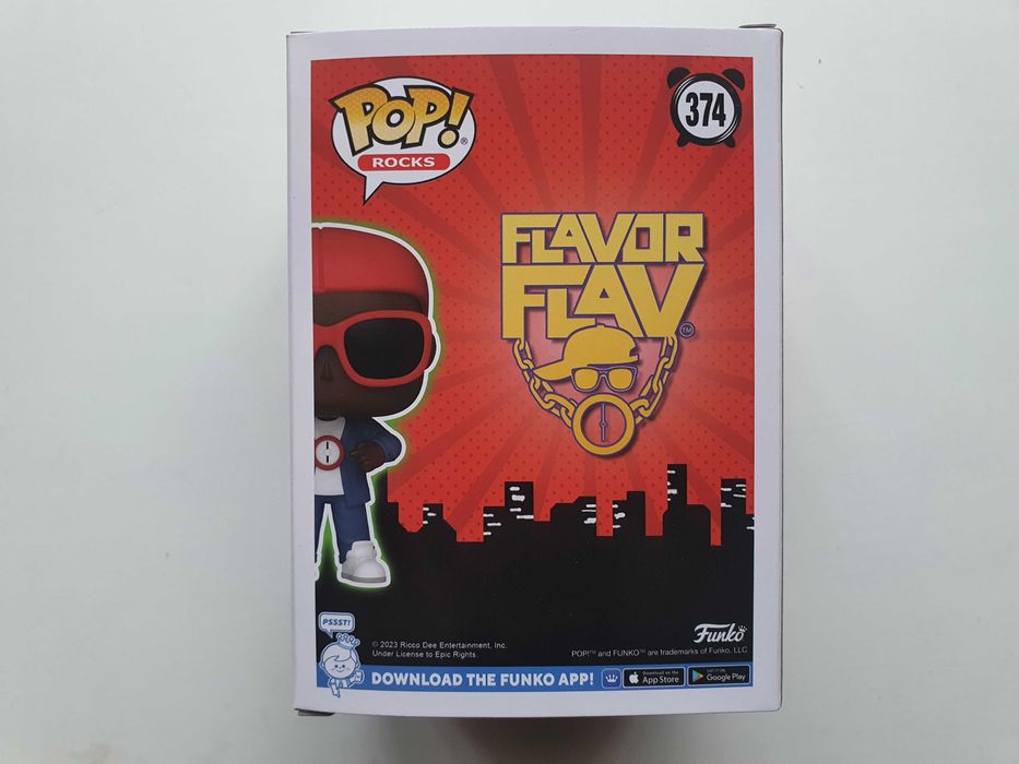Flavor Flav - Funko Pop - Public Enemy - Figurka Nr. 374