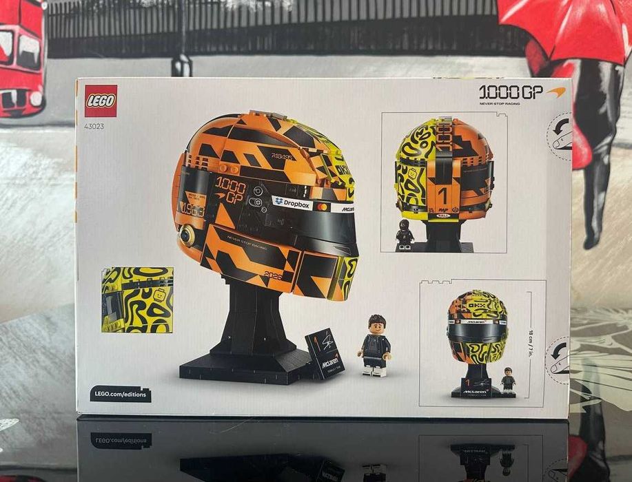 Конструктор LEGO Editions 43023 Formula 1 Шолом Ландо Норріса McLaren Mastercard F1® Team