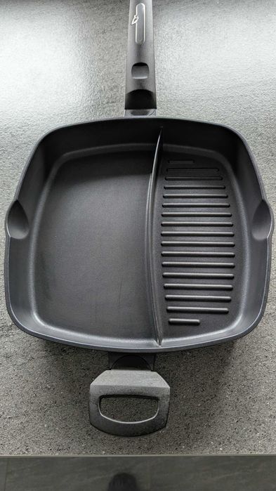 Patelnia grillowa duża Valdinox
