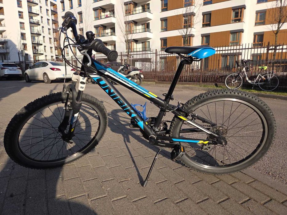 Unibike Raptor koła 24” dla chlopca 6-9 lat