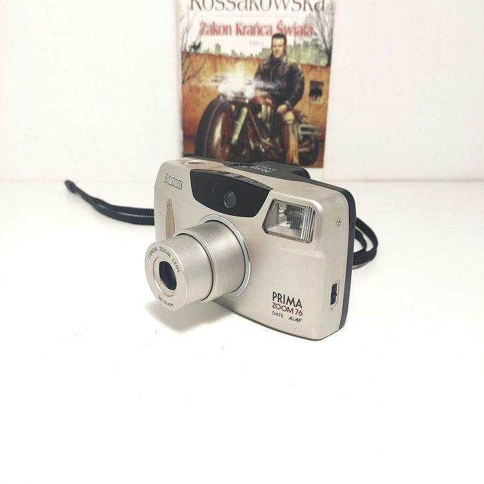 Niezawodny Kompakt CANON Prima Zoom 76 Date Ai AF lens 38-76mm
