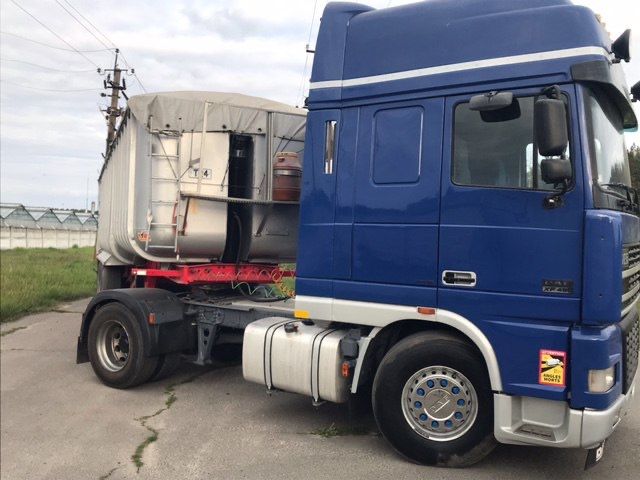 DAF ХF 95 (євро 3) 2002 зерновоз комплект готовий до роботи Торг біля авто