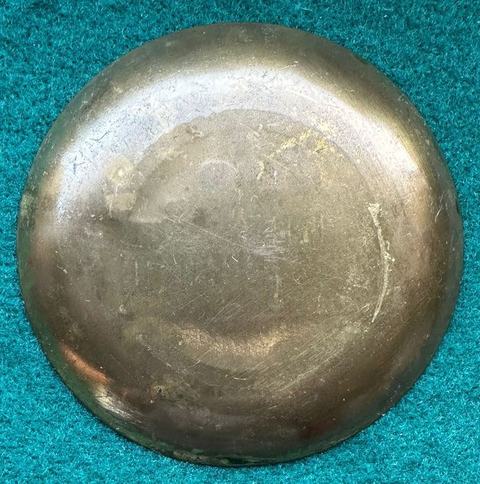 Cinzeiro em bronze antiga Alemanha RDA,