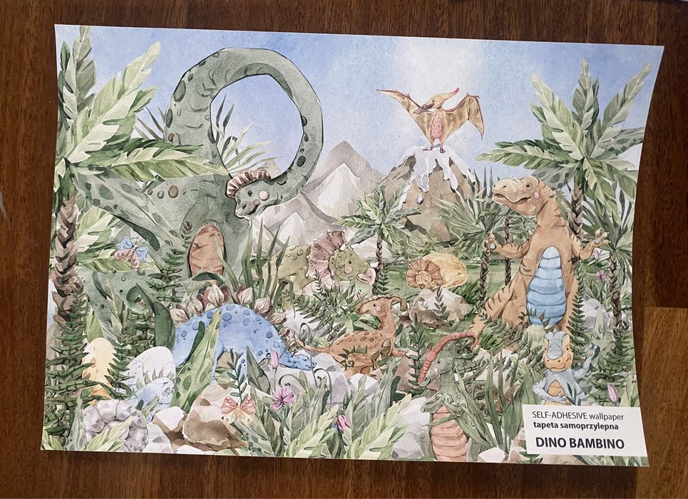 Próbki tapet dla dzieci Eudajmonia 3 szt