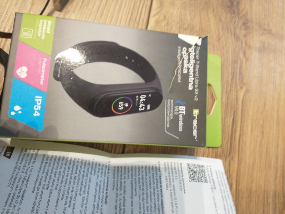 Uszkodzona inteligentna opaska Tracer T-Band Libra S5 v2