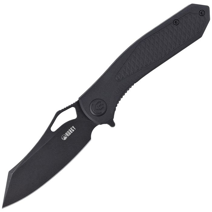 Nóż Kubey Knife Drake, Black G10, Dark Stonewashed D2 by (KU310F)