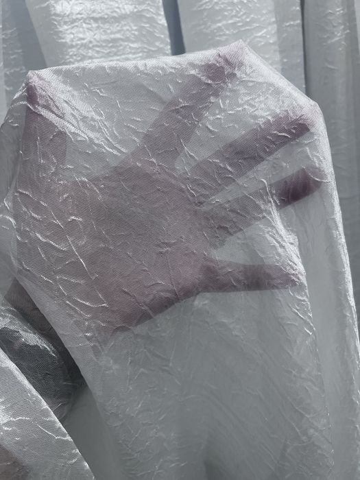 Тюль перламутр жатка мрамор шифон