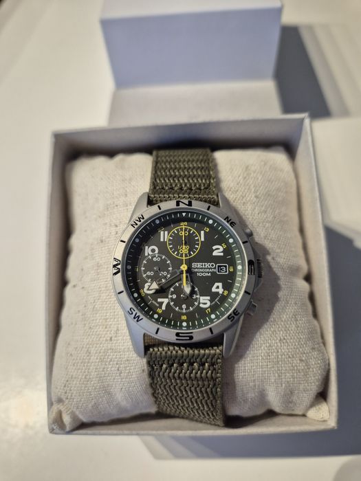 Zegarek Seiko Chronograph z Japonii
