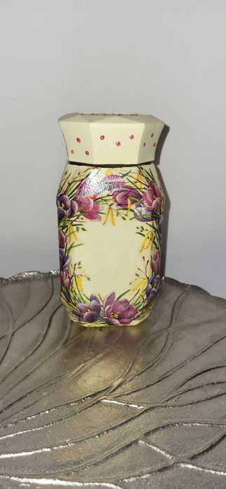 Ozdobny słoik, decoupage