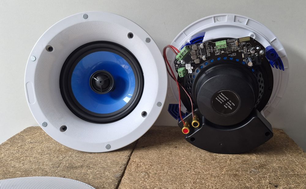 Колонки в стелю пара активні Bluetooth aux