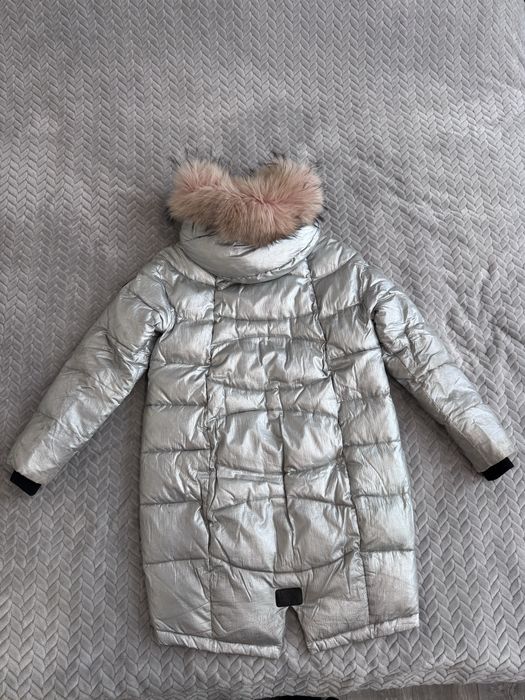 Пуховик оверсайз для вагітних