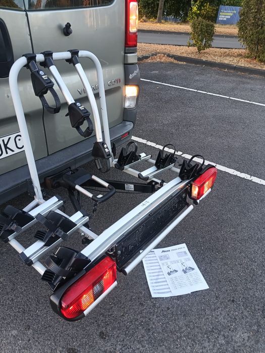 Bagażnik rowerowy platforma na hak holowniczy Atera Strada Sport 3. 68kg nie Thule Aguri Uebler Eufab Westfalia