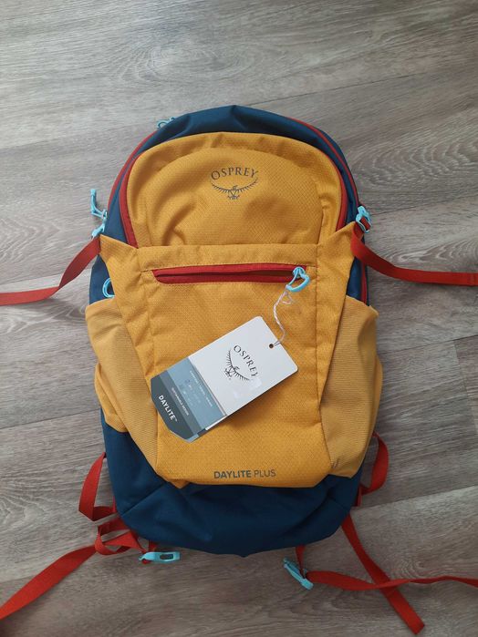 Рюкзак Osprey Daylite Plus 20л желтый бирюзовый новый для ноутбука