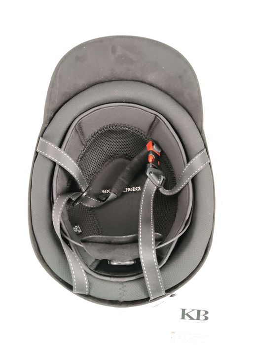 Kask jeździecki KNIGHTSBRIDGE AIR 3 M (57-58) czarno srebrny, hippika