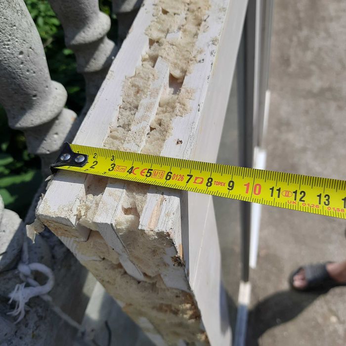 Вікна з євробрусу.