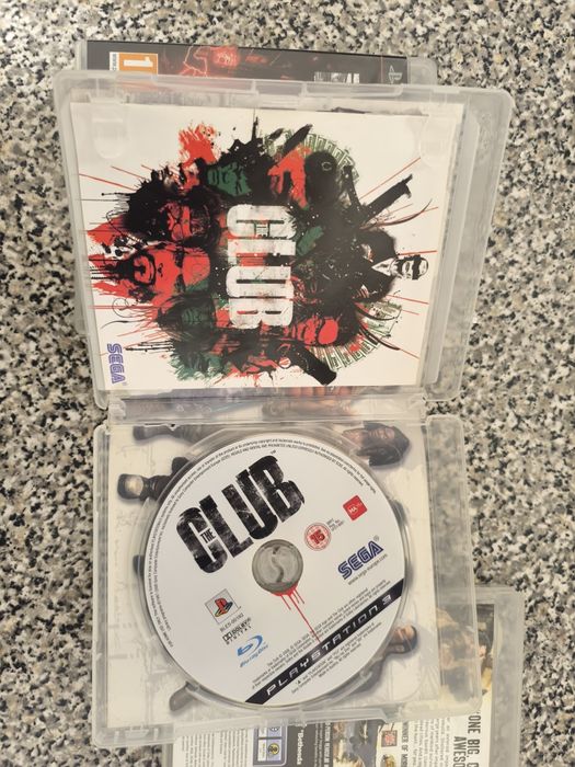 Conjunto de 3 jogos PlayStation 3+5 CDs danificados