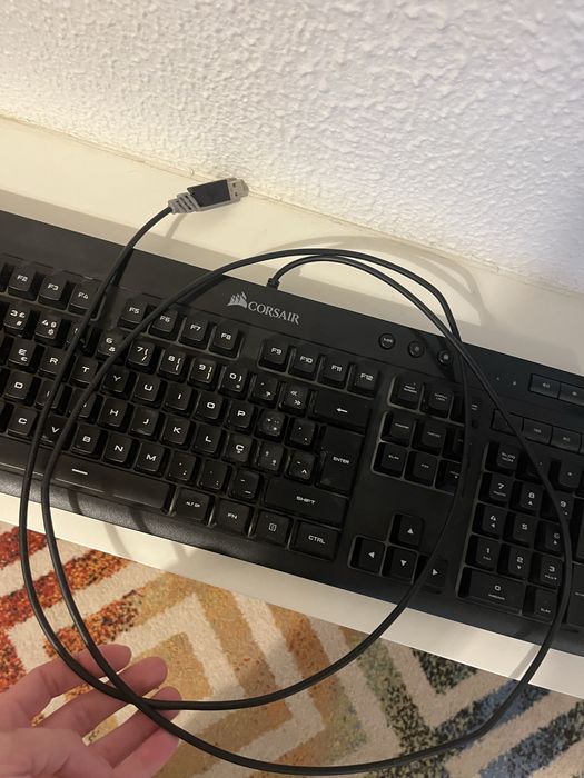 Corsair Gaming K55 RGB Keyboard USB Keyboard/鍵盤 Model/型號：RGP003