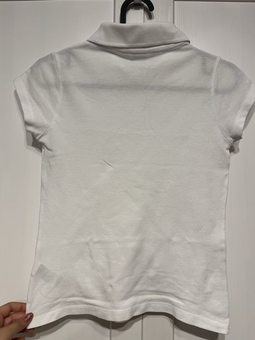 Polo bluzka 10-11 lat 146 cm biała koszulka New Look T-shirt galowa