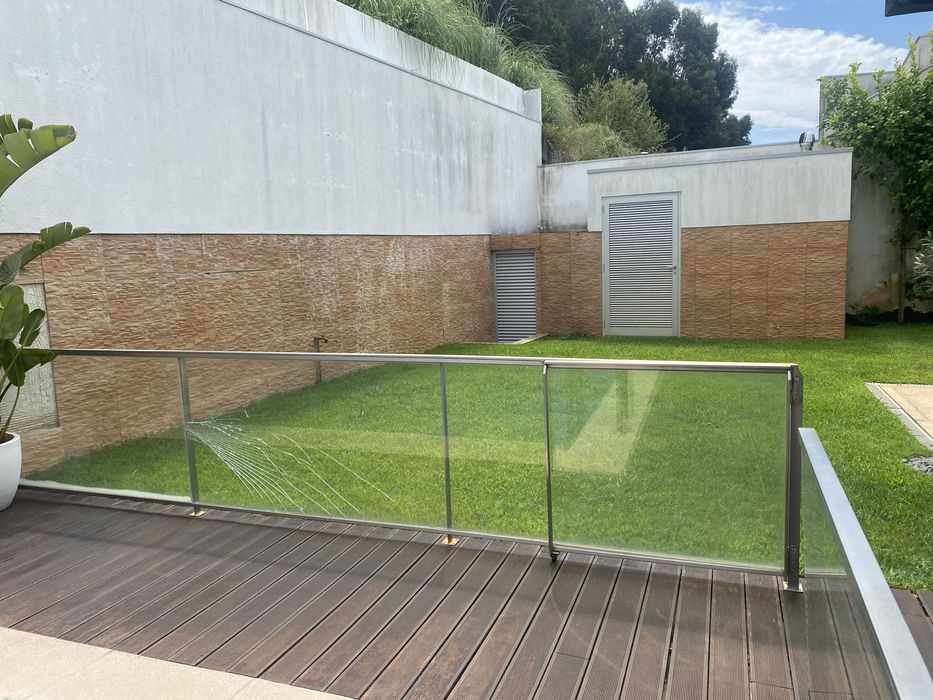 Proteção para piscina