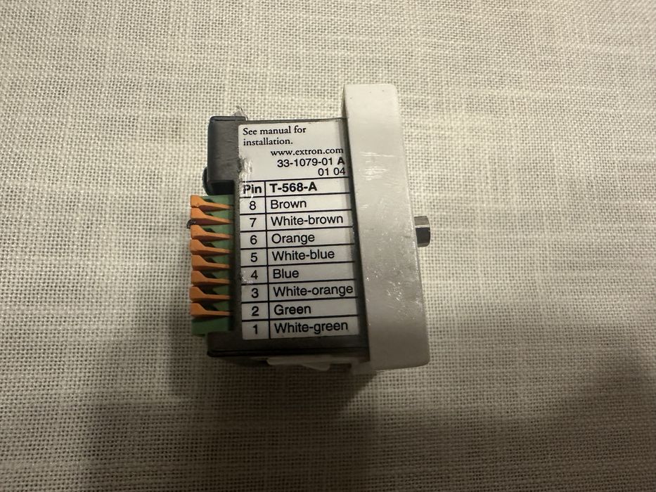 Zestaw Extron – nadajniki/odbiorniki VGA po skrętce (Twisted Pair) + zasilacze