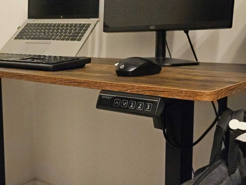 NOWE Biurko Elektryczne Gamingowe 120x60 Podnoszone Regulowane