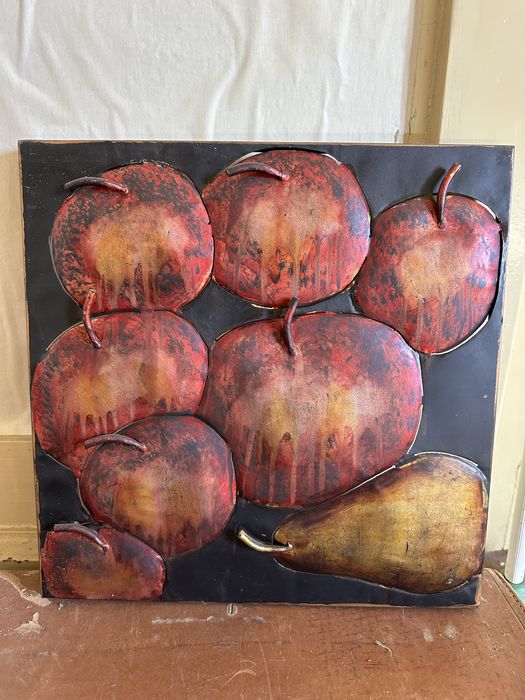 Quadro fruta decoracao