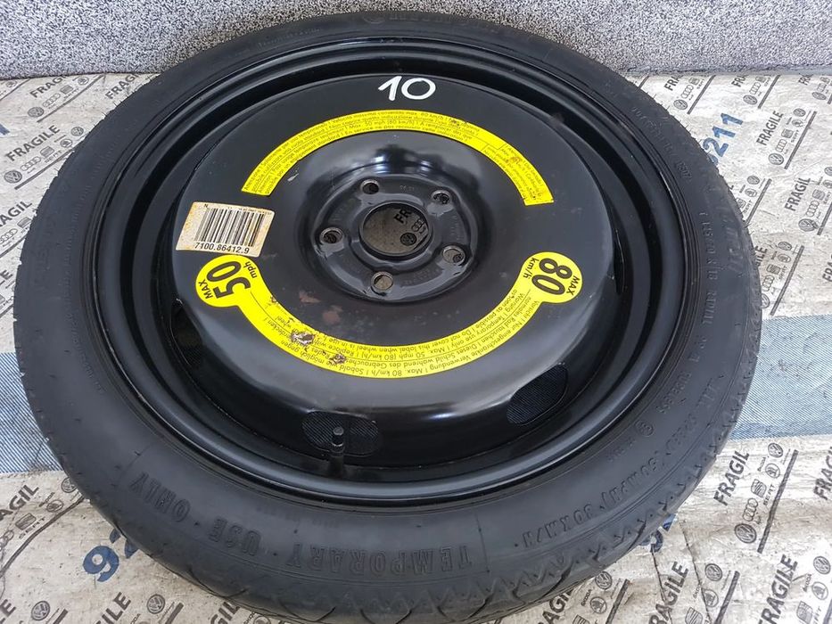 koło dojazdowe vw passat tiguan t-roc arteon skoda octavia karoq seat